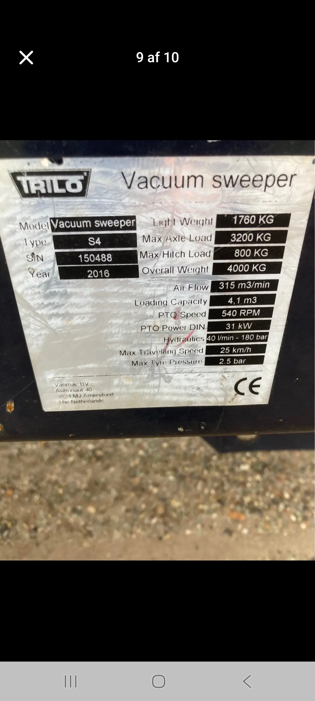 Trilo S4  grass collector for sale